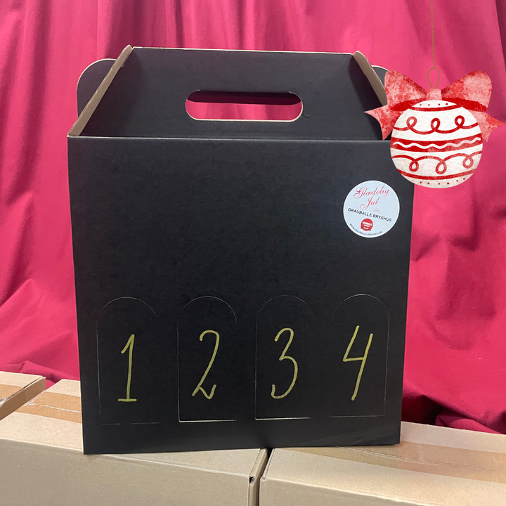 Grauballe Bryghus - Adventskassen med vores ikoniske oplukker